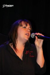 Stphanie Pillods, notre chanteuse.